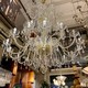 Large crystal chandelier