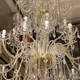 Large crystal chandelier