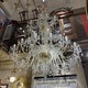 Large crystal chandelier