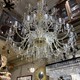 Large crystal chandelier