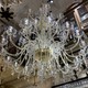 Large crystal chandelier