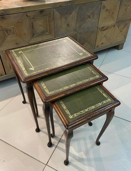 Antique set of three tables