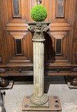 Antique pedestal column