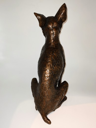 Sculpture "Toy Terrier"