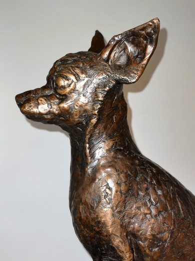 Sculpture "Toy Terrier"
