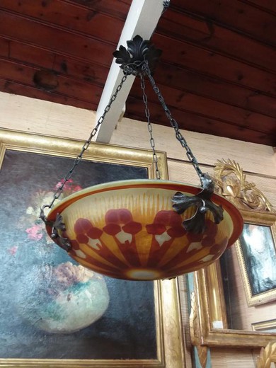 Antique chandelier Schneider