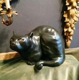 Antique sculpture "Cat"