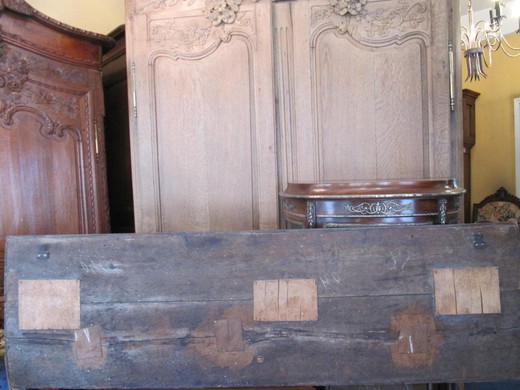 Large antique panel