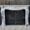 Antique fireplace portal