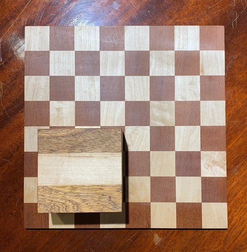 Chess set Bauhaus
