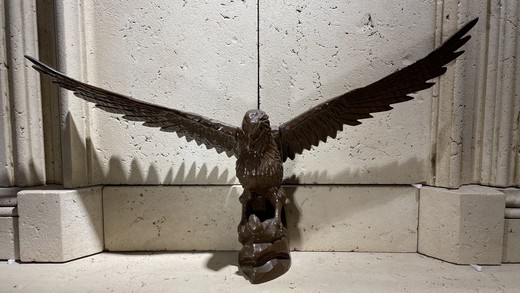 Vintage sculpture "Eagle"