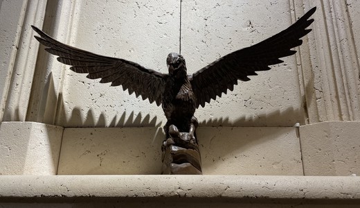Vintage sculpture "Eagle"