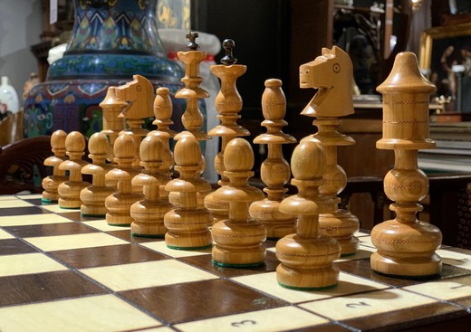 Vintage set of chess