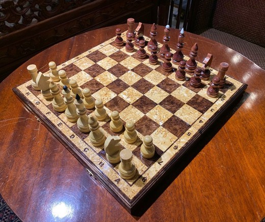 Vintage chess set
