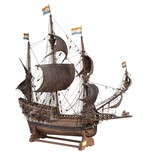 Antique model of the Batavia galleon