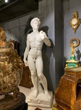 Antique garden statue "David"