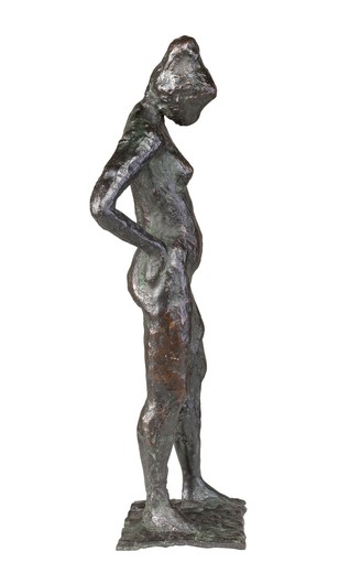 Антикварная скульптура «Обнаженная»