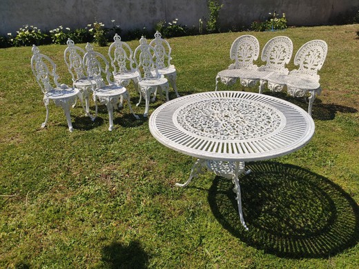 Antique garden furniture set