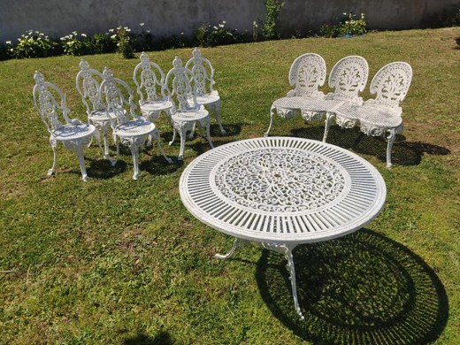 Antique garden furniture set
