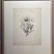 Antique engraving "Composition with tulip and daffodil"