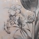 Antique engraving "Composition with tulip and daffodil"