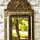 Antique housekeeper with mirror