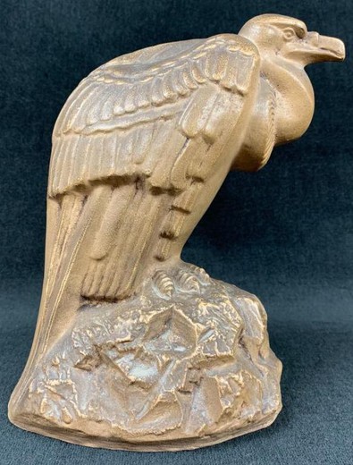 Antique sculpture "Vulture"