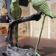 Антикварная скульптура «Пара попугаев Амазон»