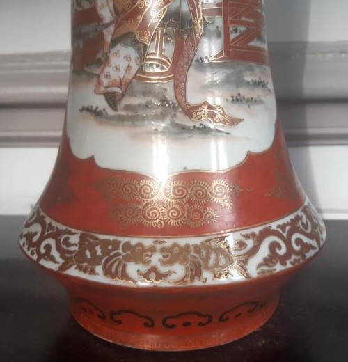 Kutani Antique Vase