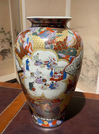 Антикварная ваза Сацума