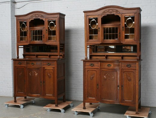 Pair of antique buffets