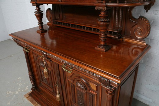 A pair of antique buffets
