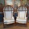 Antique pair armchairs