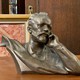 Антикварный скульптурный портрет "Чайковский П.И."