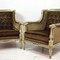 Pair of Louis XVI style armchairs