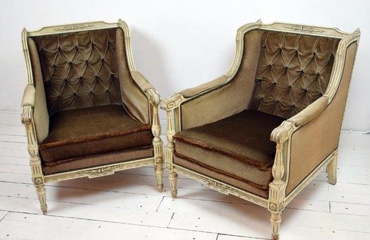 Парные кресла в стиле Людовика XVI
