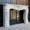 Vintage fireplace portal