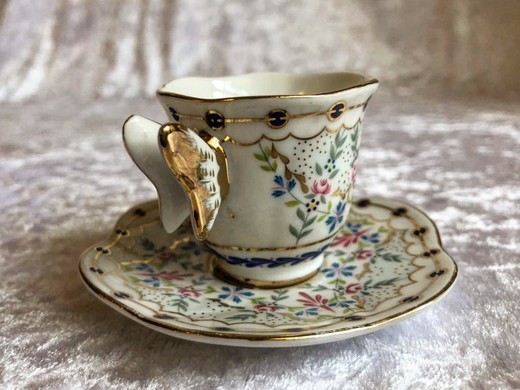 Antique tea cup and saucer