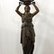 Antique Caryatid shaped lamp