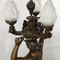 Antique Caryatid shaped lamp