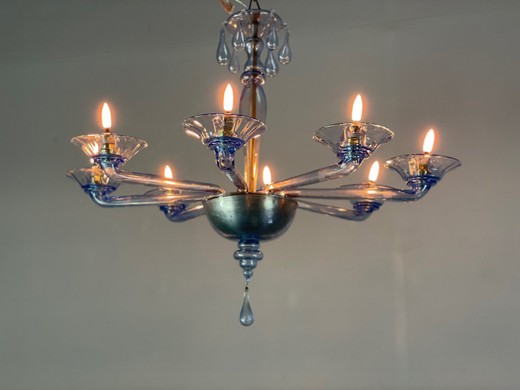 Antique chandelier Venini