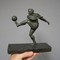 Антикварная скульптура «Футболист»