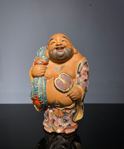 Antique Budai sculpture