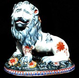 Antique sculpture "Lion"