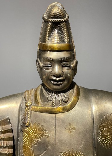 Antique Okina sculpture