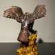 Antique sculpture of an eagle