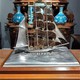 Antique sculpture "Sailboat"