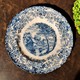 Антикварная тарелка «Водяная мельница»