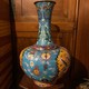 Антикварная ваза клуазоне