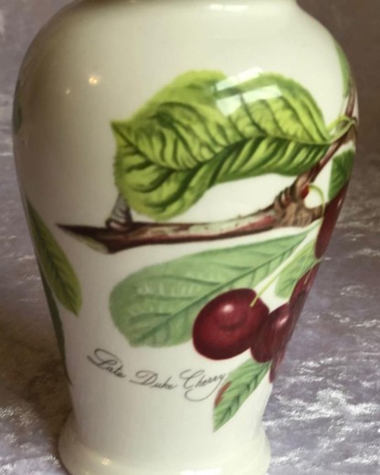 Antique cherry vase